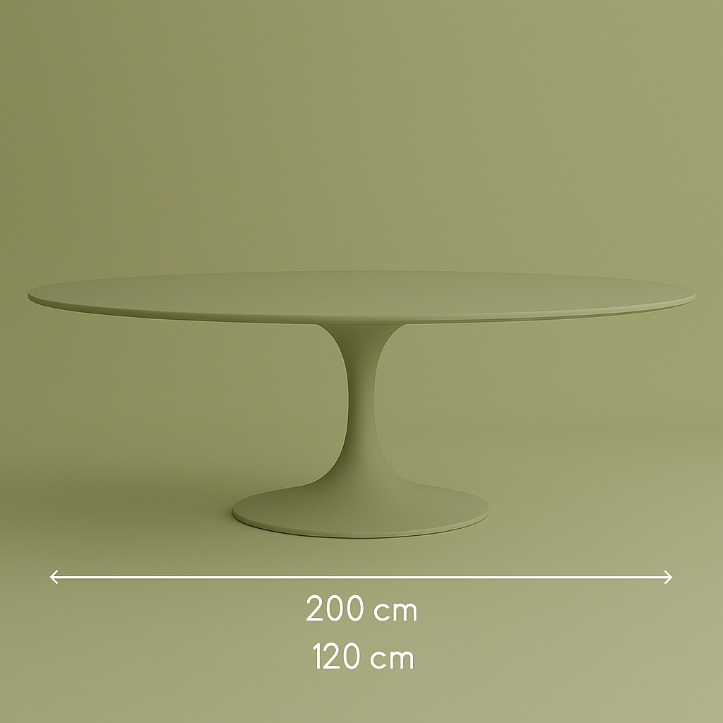 Tulip Oval table